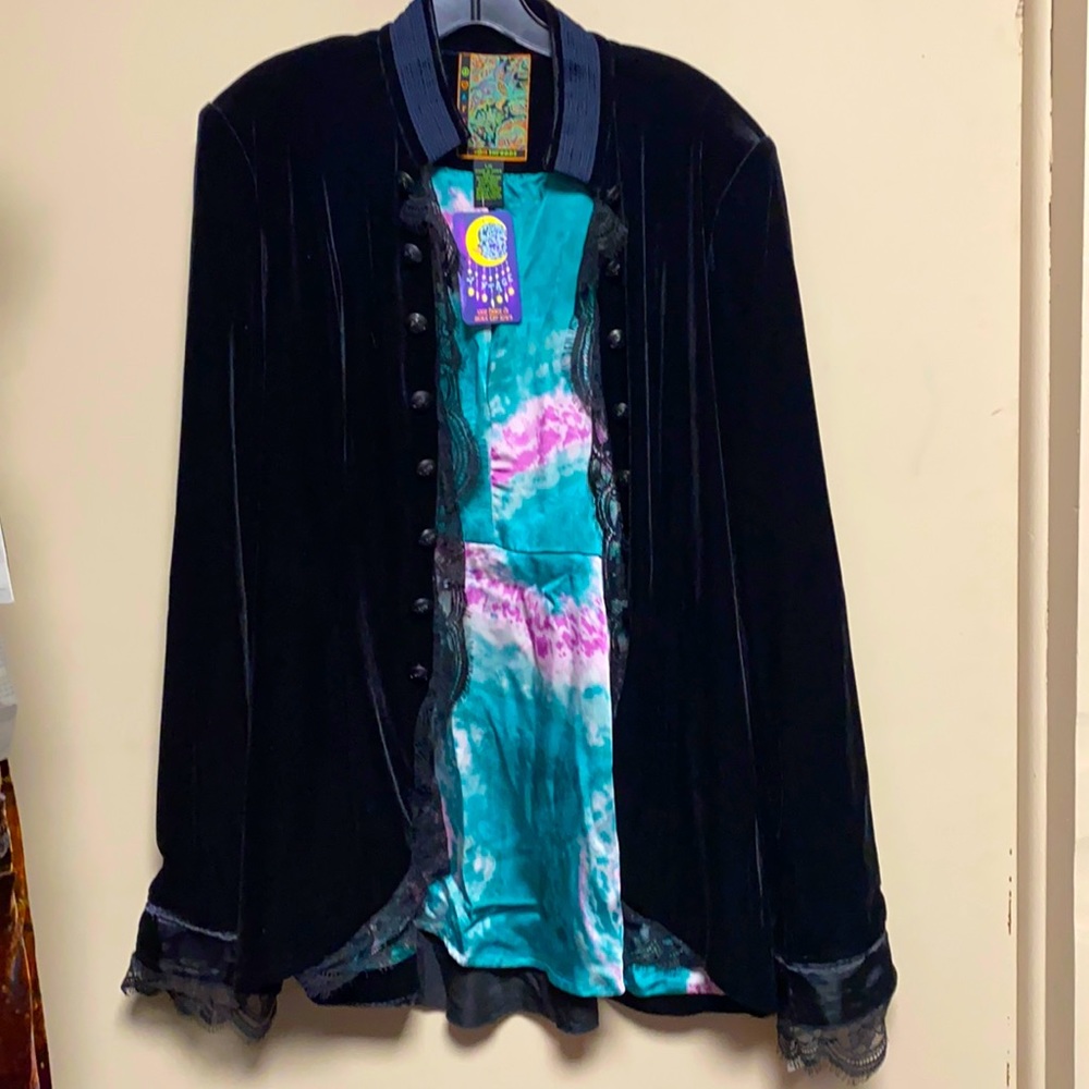 Crushed Velvet Show Stopper Women’s Blazer